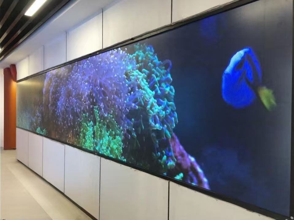 Luxury retail space with NovaVista LED display